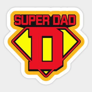 SUPER DAD Sticker